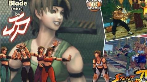 终极街霸4MOD Sakura - Sonya Blade MK1 MK3 - Ported MOD