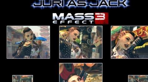 终极街霸4MOD Juri as Jack (Mass Effect 3)