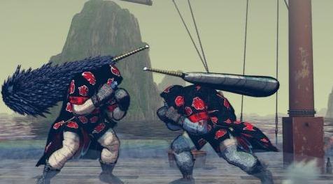 终极街霸4MOD Akatsuki Rog Samehada Pack