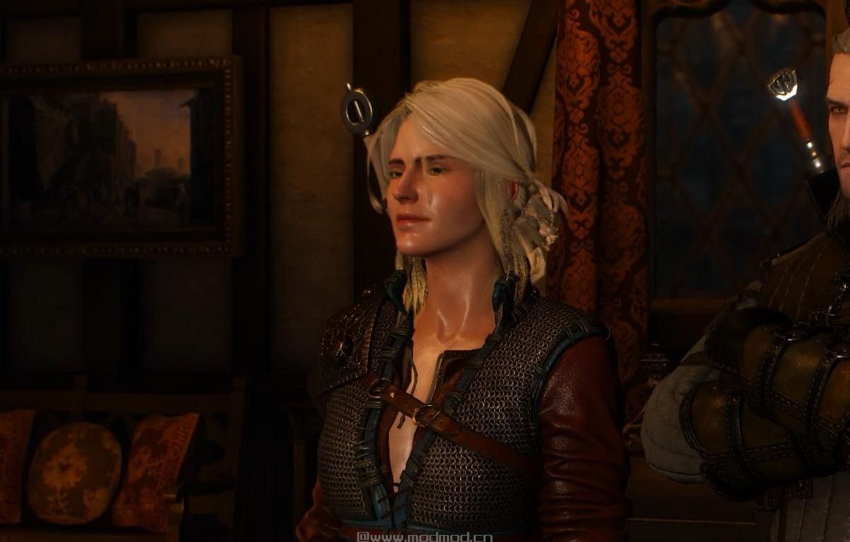 巫师3：狂猎MOD Ciri——没有疤痕没有化妆