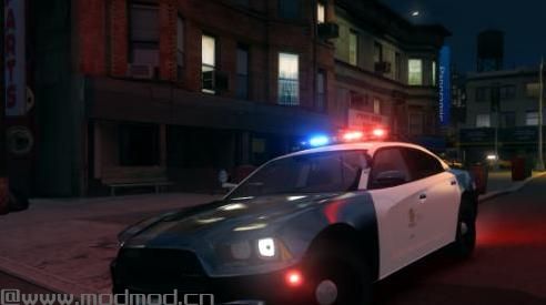 侠盗猎车手5「GTA5」Mod: 2013 LAPD Dodge Charger PPV V3.5