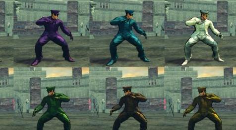 终极街霸4MOD Kato Fei Long 10 color pack