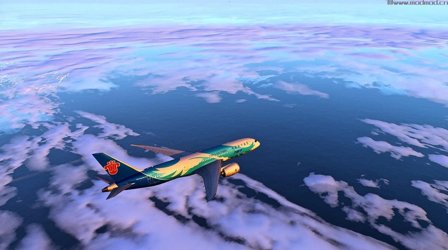 侠盗猎车手5「GTA5」Mod: China Southern 787-8 Dreamliner Livery
