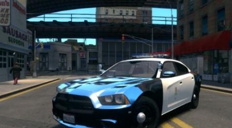 侠盗猎车手5「GTA5」Mod: 2013 LAPD Dodge Charger PPV V3.5