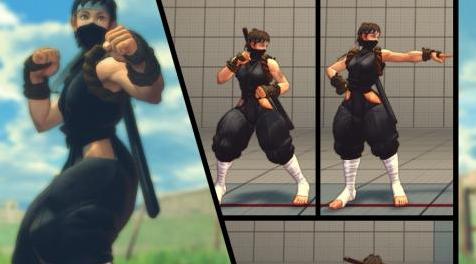 终极街霸4MOD  SAKURA NINJA FIGHTER