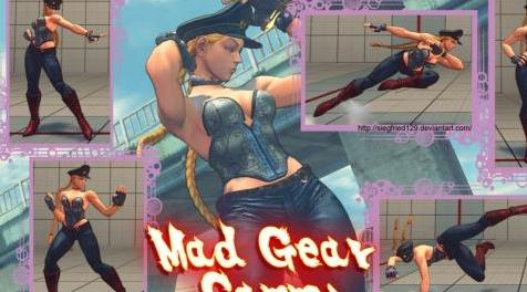 终极街霸4MOD Mad Gear Cammy
