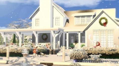 模拟人生4MOD Happy Holidays 圣诞别墅