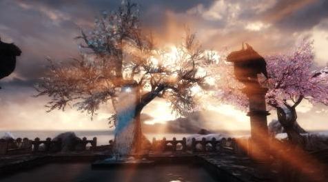 上古卷轴5：重置版MOD 无尽的地平线之家 - 冬堡附近的一个露天玩家