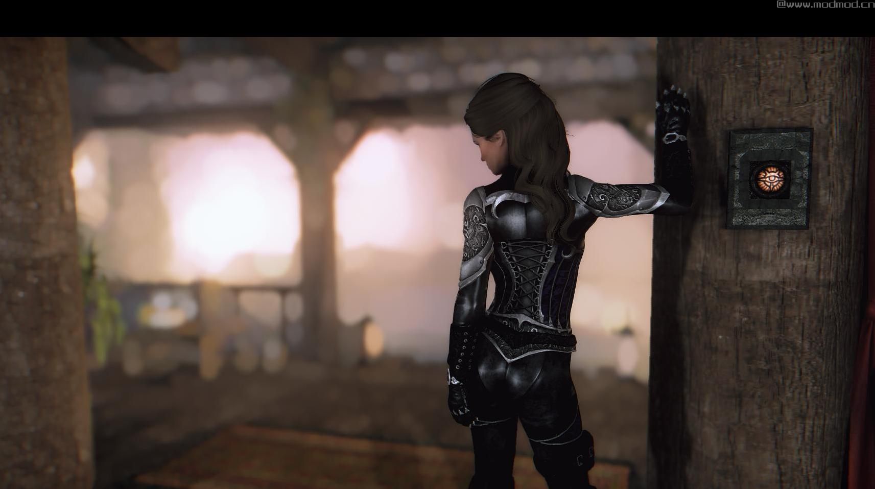 上古卷轴5：重置版MOD Lustmord Vampire Armor  - 独立颜色 -  SSE CBBE BodySlide（带物理）