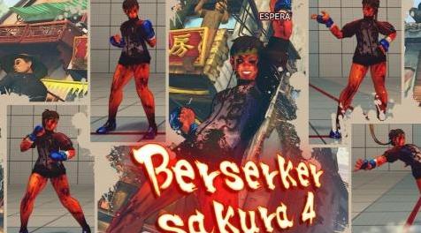 终极街霸4MOD berserker Sakura 4