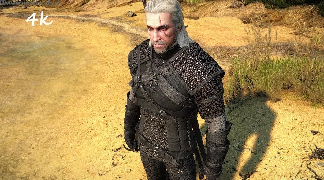 巫师3：狂猎MOD 凯尔莫罕盔甲4K上色