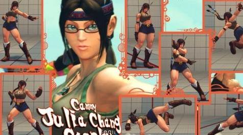 终极街霸4MOD cammy cosplay julia chang