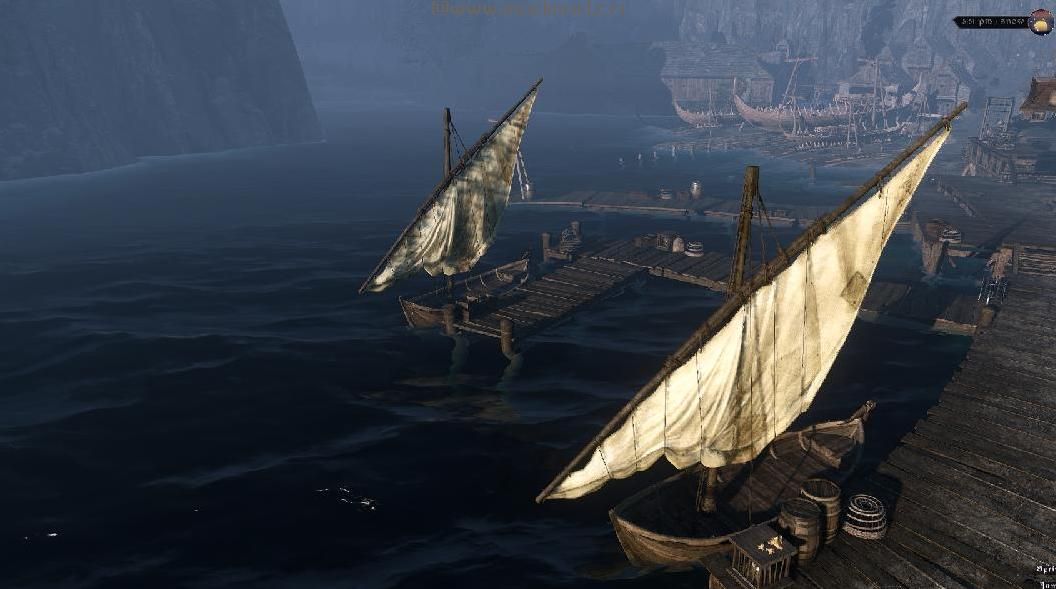 巫师3：狂猎MOD 新VGX杰洛特船只（替代E3外观）