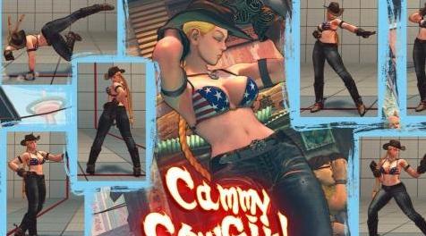 终极街霸4MOD super Street fighter 4 - cammy COWGIRL