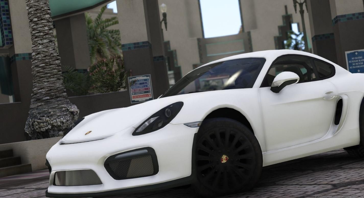 侠盗猎车手5「GTA5」Mod: Porsche Cayman GT4 2016 [Replace/Unlocked]