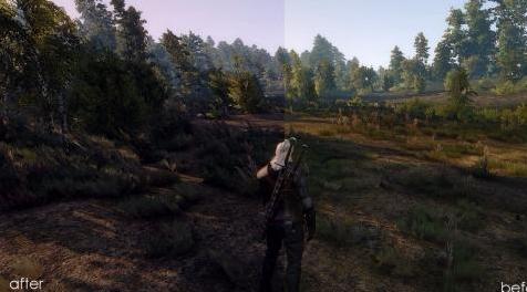 巫师3：狂猎MOD 黑暗和寒冷的色调图修复