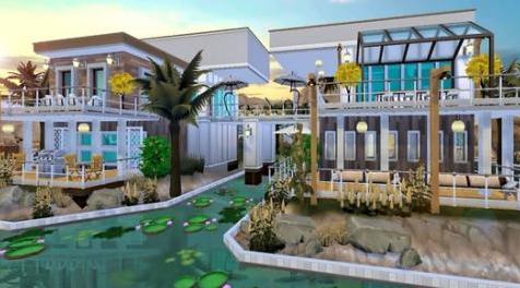 模拟人生4MOD Nisa wood 别墅