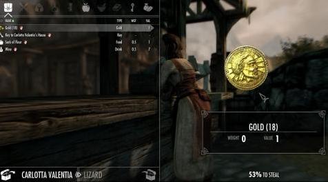 上古卷轴5：重置版MOD 减少扒窃行为
