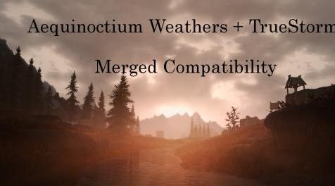 上古卷轴5：重置版MOD 春分 - 合并兼容性北TrueStorms