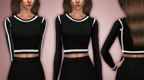 模拟人生4MOD Camilla Dress 连衣裙