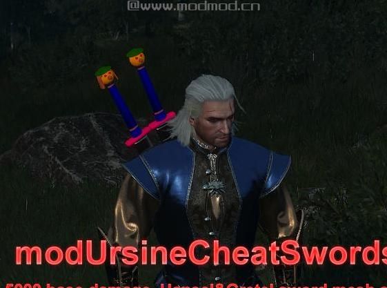 巫师3：狂猎MOD mod Ursine Cheat Swords（修改武器属性）