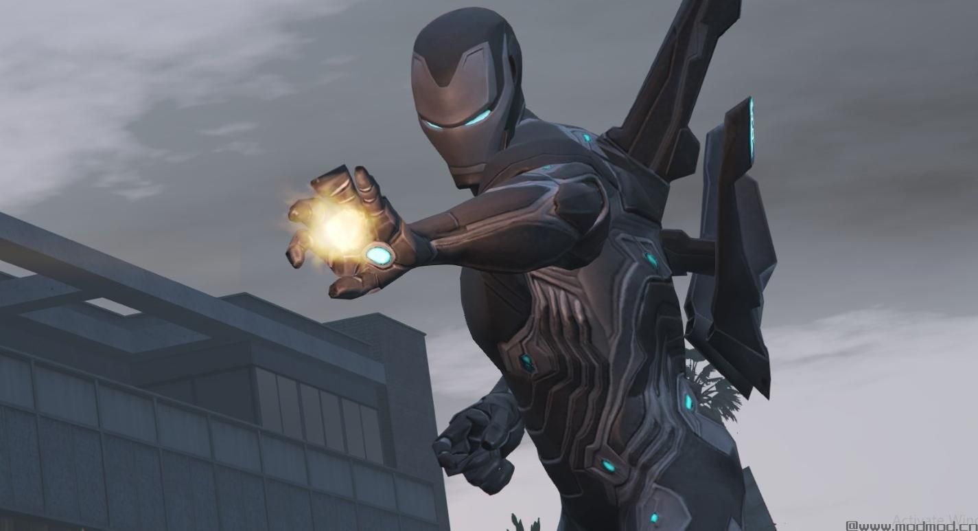 侠盗猎车手5「GTA5」Mod: Superior Iron Man (mark 50 retexture)