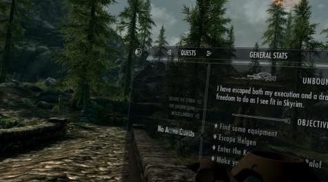 上古卷轴5：重置版MOD 是活动任务（VR）