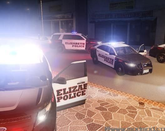 侠盗猎车手5「GTA5」Mod: 伊丽莎白警车Next Gen Pack