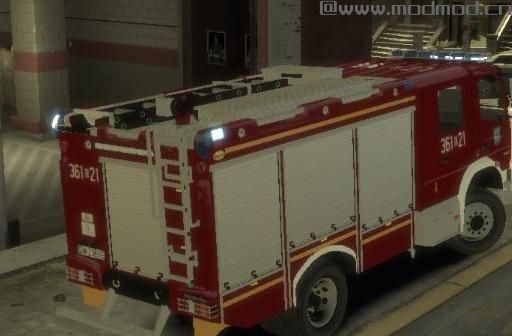 侠盗猎车手5「GTA5」Mod: 梅赛德斯 - 奔驰Atego 1530救火车