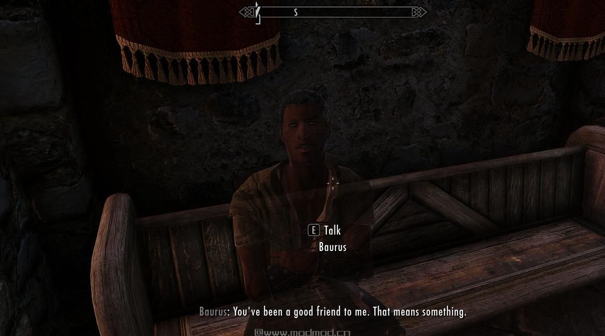 上古卷轴5：重置版MOD 虚无Baurus伴侣