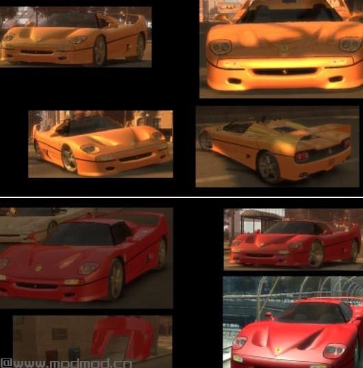 侠盗猎车手5「GTA5」Mod: 法拉利 F50 Spider