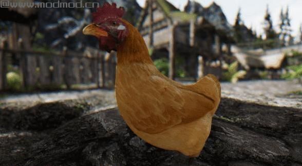 上古卷轴5：重置版MOD 鸡神美化MOD