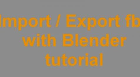 巫师3：狂猎MOD Blender的import_export fbx（文件导入教程）