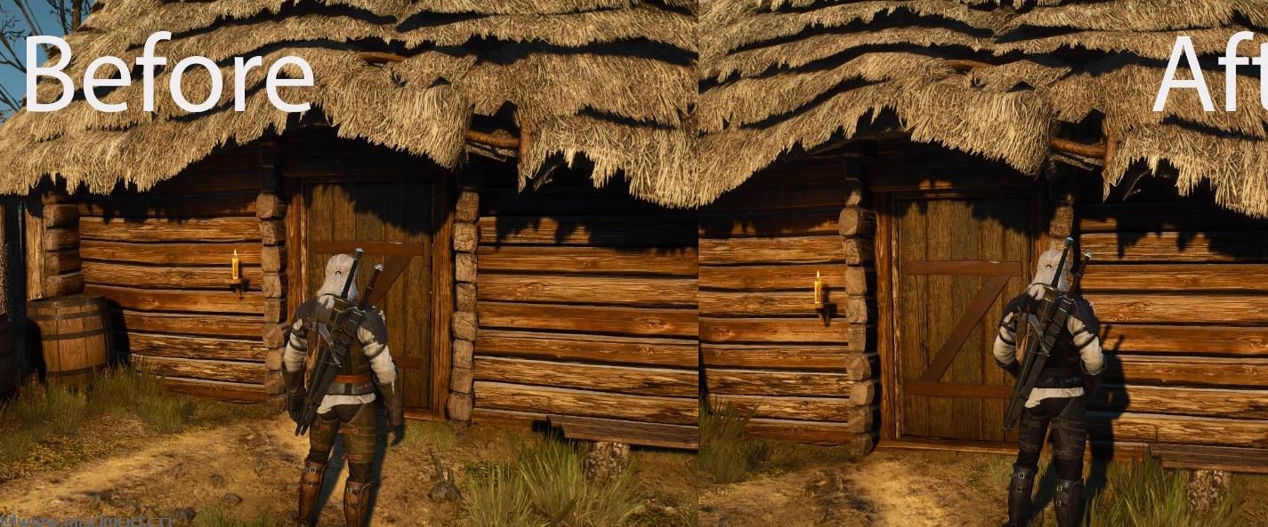 巫师3：狂猎MOD TBOAR - 黑色盔甲重塑 - 狮鹫套，猫套，熊套