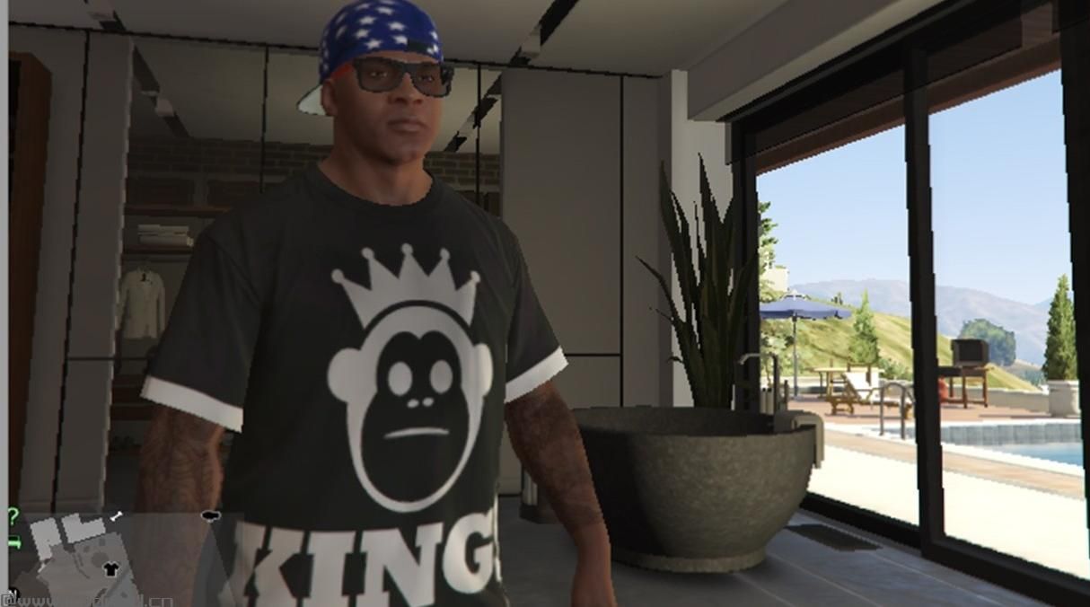 侠盗猎车手5「GTA5」Mod: CAMISETA KING SNEAKERS