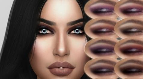 模拟人生4MOD FRS Vivian Eyeshadow 眼影