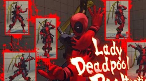 终极街霸4MOD Lady-deadpool Pooltastic Editio