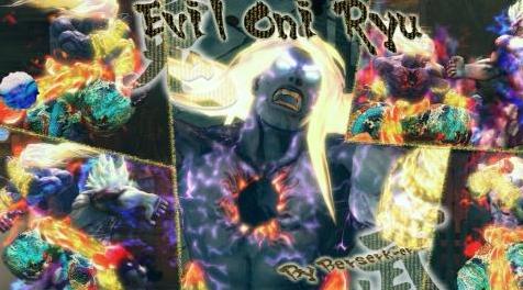 终极街霸4MOD Evil Oni Ryu