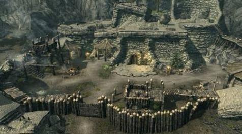 上古卷轴5：天际MOD 把裂牙要塞变成你的家 Wolf Camp by VampireMonkey