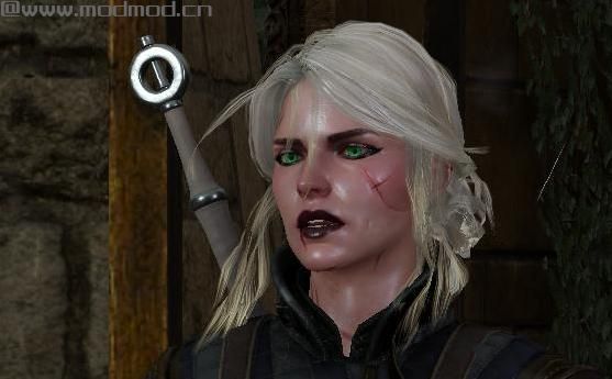 巫师3：狂猎MOD Beautiful Battle-worn Ciri（希里战斗妆）