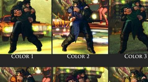 终极街霸4MOD  SSFIVAE Wanderer Ryu 10 color pack