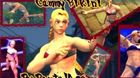 终极街霸4MOD Cammy Bikini (SSF4AE)