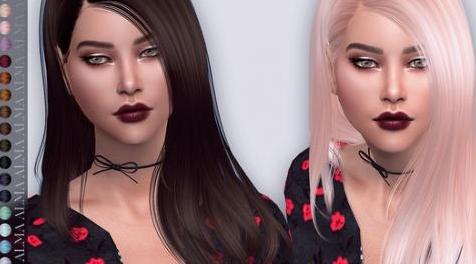 模拟人生4MOD Anto - Alma (Hairstyle) 发型