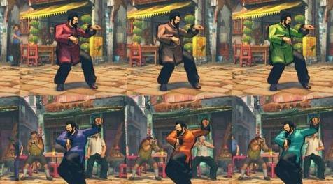 终极街霸4MOD Younger Gen 10 colors pack