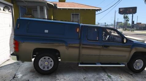 侠盗猎车手5「GTA5」Mod: Bounty hunter Silverado