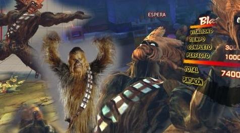 终极街霸4MOD AE MOD BLANKA+CHEWBACCA=CHEWBLANKA