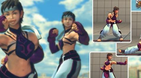 终极街霸4MOD SAKURA JURI OUTFIT
