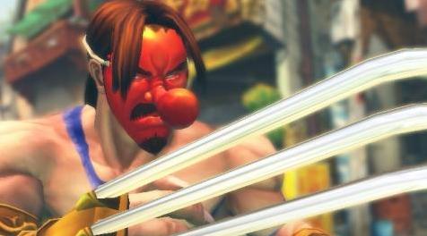 终极街霸4MOD - Vega(Claw) - Tengu Mask MOD