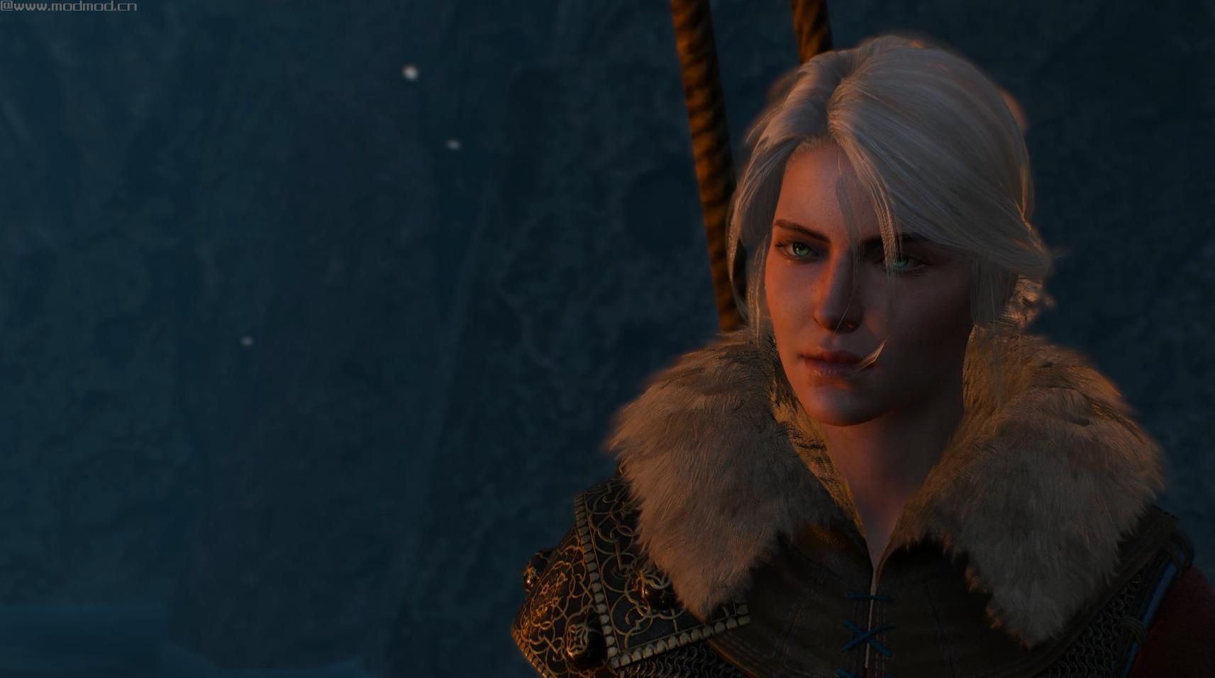 巫师3：狂猎MOD Ciri——没有疤痕没有化妆