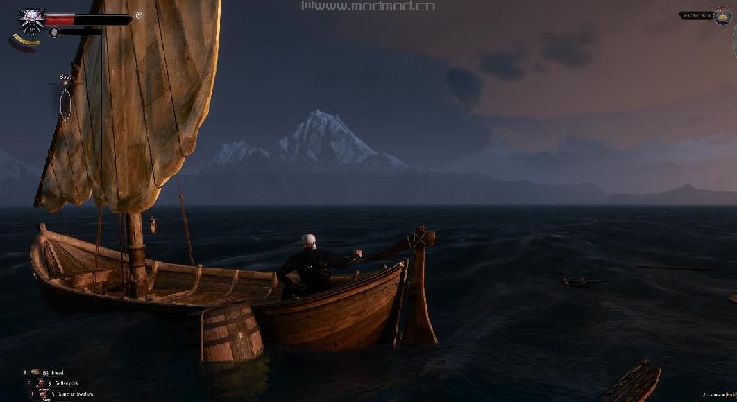 巫师3：狂猎MOD 新VGX杰洛特船只（替代E3外观）